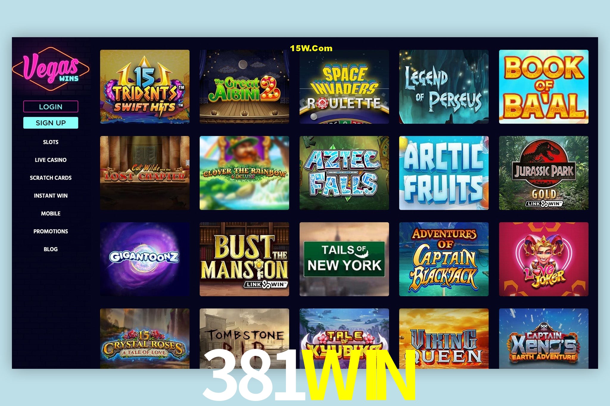Secure Login 381WIN